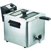 RGV FRY TYPE 8/N Singolo 8 L 3000 W Friggitrice Nero, Acciaio inox
