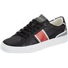 GUESS FM5TOLELL12BKRED TODI Low Uomo, Black Red EU 41