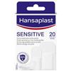 Hansaplast Cerotti Sensitive 20 Pezzi 2 Formati 19x72 Mm e 30x72 Mm