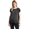 Street One A323308 Maglietta con Borchie Effetto Lavato, Grigio Slavato, 50 Donna