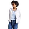 Street One A212692 Giacca in Denim, Bianco Délavé, 46 Donna