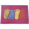 MSV 140501 Tappeto Modello in Cotone a Pedale 80 x 50 x 0,1 cm