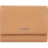 Calvin Klein Donna Portafoglio Trifold Piccolo, Marrone (Lion), Taglia Unica
