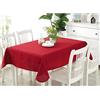 A2ZWORLD Tovaglia Rettangolare, Materiale HULE Poliestere, Impermeabile (140X180cm, Rosso Vino)