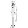 A2ZWORLD Frullatore ad Immersione 300W, Tritatutto con Modalita Turbo e Lame in Acciaio Inossidabile, Facile da Pulire