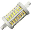 LEDLUX 1 Pezzo Lampada Led R7S 78mm Dimmerabile, 15W=180W 1800lm, Diametro 30mm, Angolo Luce 360°, Bianco Neutro 4000K