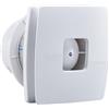 A2ZWORLD Aspiratore da Bagno Silenzioso e Potente, 171X171mm, Foro 100mm, Profondità 100mm, 10W, 230V, 50Hz, 150m³/h 30dB