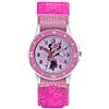 Minnie Mouse Orologio Analogico Quarzo Bambina con Cinturino in Tessuto MN5106