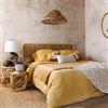 DEGHI Testata per letto matrimoniale 160x100h cm in rattan naturale
