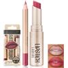Lixuitme Kit Matita Labbra & Rossetto Professionale, Formula Waterproof a Lunga Durata, Effetto Opaco ad Alta Coprenza, Tecnologia Anti-Trasferimento, 12 Tonalità Moda Giorno/Sera, #06