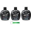 Beni Culinari Breeze Men Invisible Protection Squeeze, deodorante senza gas e senza sali di alluminio, deodorante profumato da uomo, 100 ml + portachiavi Beni Culinari