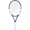 Babolat, Racchetta da tennis modello Drive Junior, taglia unica, colore blu/bianco, telaio composito in grafite e alluminio, leggero 230 g, ideale per giovani giocatori 9-11 anni