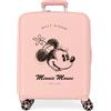 JOUMMA BAGS Minnie You Are Magic Trolley ABS 55 cm 4 Ruote Rosa Nude