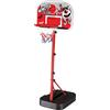 SPORT ONE Piantana Basket Monster Slam - Canestro Regolabile da 138 a 166 cm