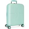 JOUMMA BAGS Pepe Jeans Trolley da Cabina Abs 55cm. 4 Ruote Highlight Turchese