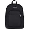 INVICTA Zaino Scuola Backpack Jelek Plain Grs Jet Black