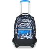 SEVEN Quick Graffiti Boy Zaino Scuola Trolley Jack -3wd+ Detach