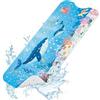 SHUCHING Tappetino Vasca Antiscivolo Bambini Balena, Tappeto Doccia Antiscivolo Bambini 100x40cm, Tappetino Bagno Resistente alla Muffa e Lavabile in Lavatrice