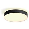 Philips Hue White Ambiance Enrave, Plafoniera Smart, Grande, con Bluetooth, 33.5 W, Telecomando Dimmer Switch Inlcuso, Nero