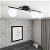 Lampada da soffitto in acciaio KAIRO 3 da interno 3xE14