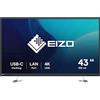 EIZO FlexScan EV4340X-BK LED display 108 cm (42.5") 3840 x 2160 Pixel 4K Ultra HD Nero - EV4340X-BK 495665