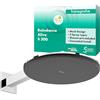 hansgrohe Raindance Alive S - Soffione doccia a risparmio idrico (EcoSmart), Doccia a pioggia (300 mm) con 2 getti (incl. PowderRain) per montaggio a parete, con funzione anticalcare, cromo, 24541000