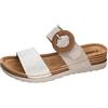 Fischer Markenschuh Fischer INA, Mocassino Basso Donna, Argento, 37 EU