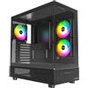 MONTECH Case Montech XR Midi Tower Vetro Temperato Nero