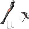 YUNYU Cavalletto per bicicletta, regolabile, 24-28 cm, universale, in lega di alluminio, per mountain bike e bici da strada