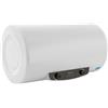 Queeucaer Caldaia murale orizzontale Serbatoio dell'acqua calda 120L（Capacità effettiva dell'acqua: 70L）Serbatoio elettrico dell'acqua calda Caldaia Scaldabagno Scaldabagno, 2000W