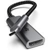 Syntech Thunderbolt 3, cavo adattatore da USB C a HDMI, compatibile con MacBook Pro, MacBook Air, iPad Pro, Samsung Galaxy S10, S9, Dell XPS 13, 15 e altri