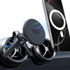 YOSH Supporto Auto Mag-Safe con Struttura Triangolare per Bocchette Tonde, Compatibile con Mercedes-Benz Classe A/B/C/E/V, GLC/Sprinter/Audi, per iPhone Samsung