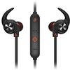 CREATIVE Outlier ONE Plus wireless Bluetooth 4.2, impermeabile IPX4 sudore in-ear cuffie con lettore MP3 integrato 10 ore di vita della batteria e cavo antigroviglio (nero)