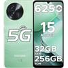 DOOGEE Note 59 Pro Smartphone 5G Android 15, 6.75 120Hz 32GB+256GB/TF 2TB Cellulari, T8200 Octa-Core Telefono Cellulare, 6250mAh/16MP+8MP/Fingerprint/Face ID/5G Dual SIM/Widevine L1/OTG/Tipo-C/NFC