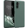 kwmobile Custodia Compatibile con Xiaomi Mi 11i / Poco F3 Cover - Back Case per Smartphone in Silicone TPU - Protezione Gommata - verde blu