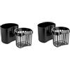 MIRTUX Kit da 2 Contenitori per Capsule Usate Compatibili con Dolce Gusto Melody 3, Genio e Drop - Codice Originale: MS-623241 - Ricambi Dolce Gusto - Ricambi Dolce Gusto