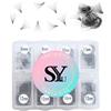 YANTAISIYU 600 Pcs Extension Ciglia Easy Fan Curl 20D Ciglia Finte Volume 8-15mm Mix Ventagli Extension Ciglia Pronti Ciglia Finte Ciuffetti D Curl (20D-0.05-D-8-15mm)