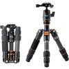 Fotopro Mini Treppiedi, 18,3 pollici treppiedi per fotocamera Ultra Compact, treppiede leggero da treppiede con testina a sfera per fotocamera Canon, Nikon, Sony e smartphone