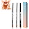 Zorkrin Lip Liner Stain,Peel Off Lipliner,Matita Per Labbra Rimovibile,5 ml(3 pezzi,Marrone chiaro)