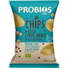 Probios Ceci Biologici al Pepe Nero - Patatine Senza Glutine - Snack Salutari - Senza Lievito e Senza Zuccheri Aggiunti - Ricco di Fibre e Senza Olio di Palma - 12 Confezioni (40g Ciascuna)