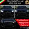 ELM CONVERSIONE FARI FULL LED FORD KUGA MK1 6000K LED CANBUS ALTA LUMINOSITA'