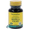Nature's Plus Biotina E Acido Folico Integratore 30 tavolette