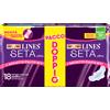 Lines Seta Ultra Assorbente Lungo Con Ali 18 pezzi PACCO DOPPIO