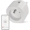 EMOS GoSmart ZigBee - Presa intelligente da 16 A, 2,4 GHz, con timer e contatore, controllata manualmente e con app EMOS GoSmart, compatibile con assistente vocale Amazon Alexa, Google Assistant