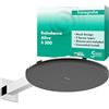 hansgrohe Raindance Alive S - Soffione doccia, Doccia a pioggia (300 mm) con 2 getti (incl. PowderRain) per montaggio a parete, con funzione anticalcare, cromo, 24540000