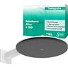 hansgrohe Raindance Alive S - Soffione doccia, Doccia a pioggia (300 mm) con 2 getti (incl. PowderRain) per montaggio a parete, con funzione anticalcare, bianco opaco, 24540700