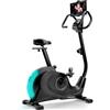 SPORTSTECH ESX600s Ergometro Exercise Bike con innovativa tecnologia a LED|Indoor Cycling Bike 12kg di massa volanica+sistema di frenata magnetica|Cintura a impulsi e app compatibile| (nero)