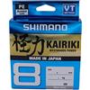SHIMANO Kairiki 8, 150 Meter, Grigio Chiaro, 0.280 mm/29.3 kg, Linea di Pesca Intrecciata, 59Wpla58R18