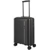 travelite valigia a mano a 4 ruote piccola 37 litri, serie bagagli ROOMER: trolley a mano rigido piccolo con chiusura a combinazione TSA, 55 cm