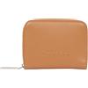 Calvin Klein Donna Portafoglio Embossed Logo Zip Piccolo, Marrone (Lion), Taglia Unica